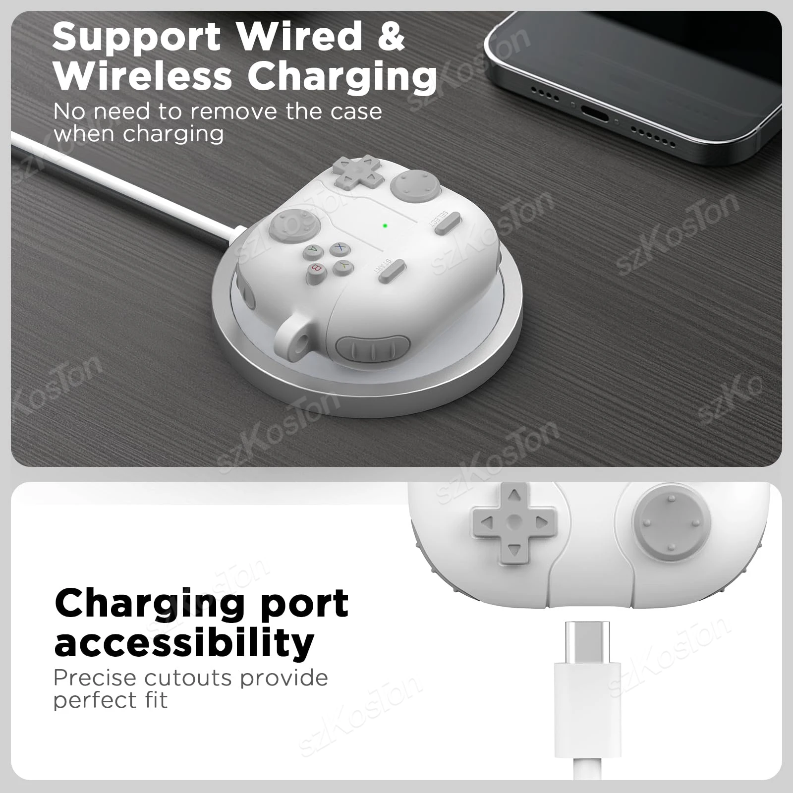 Funda Silicona AirPods 4 Antigolpes + Kit Limpieza - imagen 4