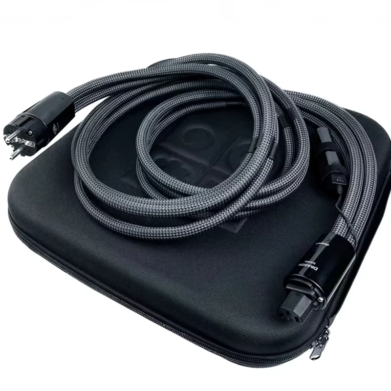 Dragon Source Cable Alimentación C13 a C19 Plateado PSS HiFi Schuko - imagen 4