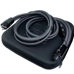 Dragon Source Cable Alimentación C13 a C19 Plateado PSS HiFi Schuko