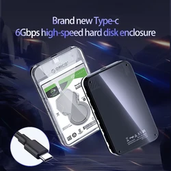 Caja Externa ORICO HDD 2,5″ SATA USB-C – Diseño Cyberpunk