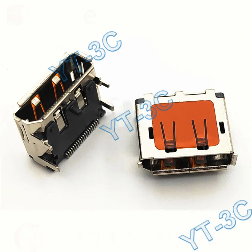 Conector visto desde ángulo