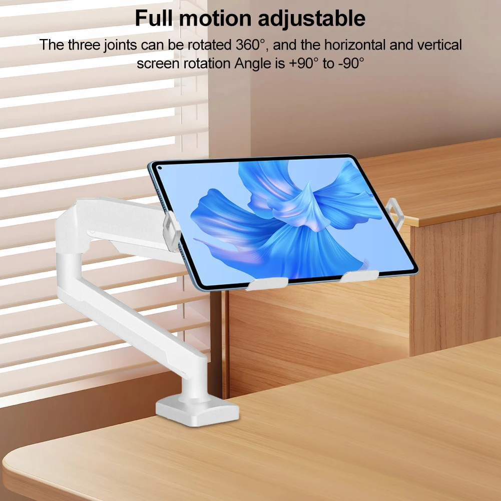 Soporte para portátil de escritorio con brazo de gas ajustable - imagen 3