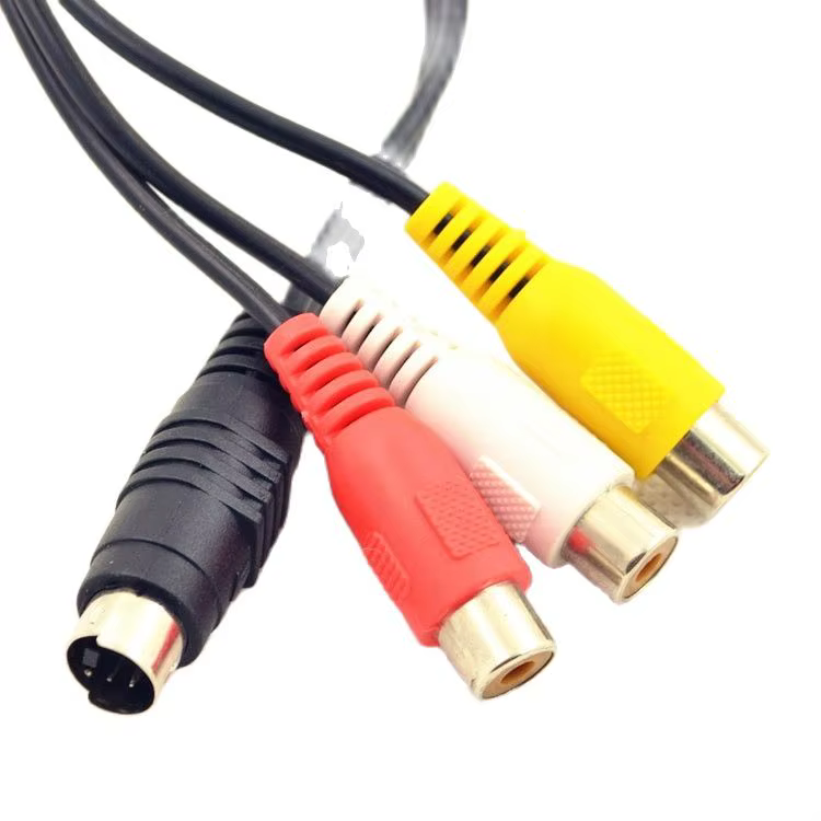 Cable enrollado mostrando su flexibilidad