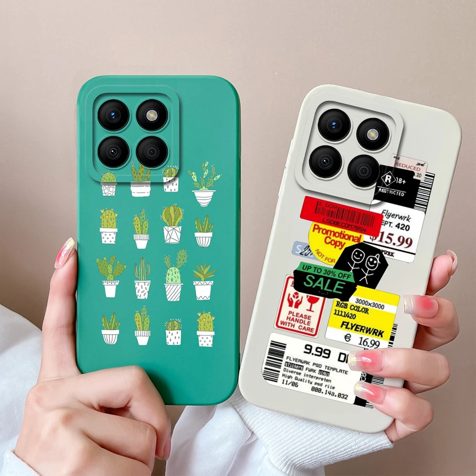 Funda Honor X8b Silicona Líquida Anticaída Cubierta Completa - imagen 5