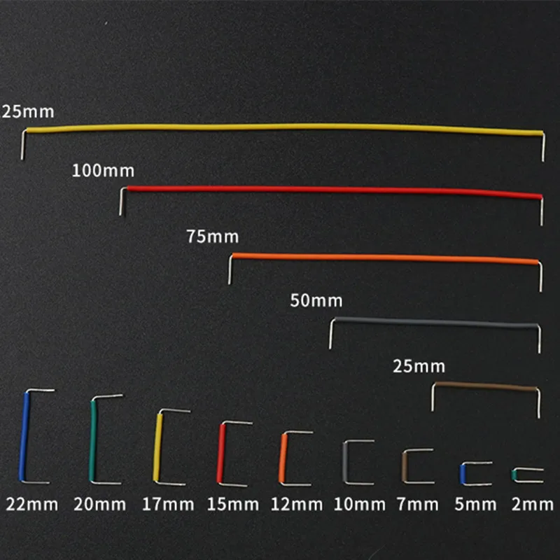 Cables de puente preformados en diferentes colores y tamaños