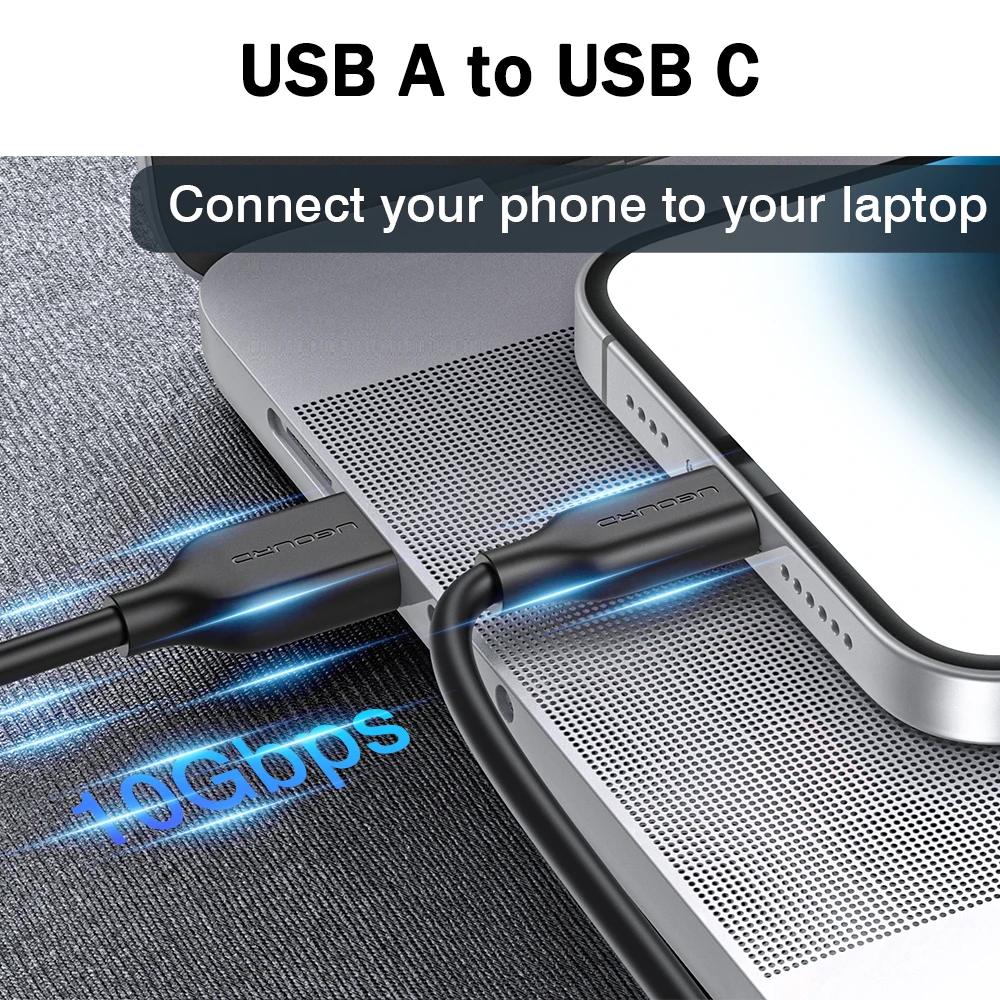 Cable USB-C UGOURD Carga rápida y alta velocidad - imagen 5
