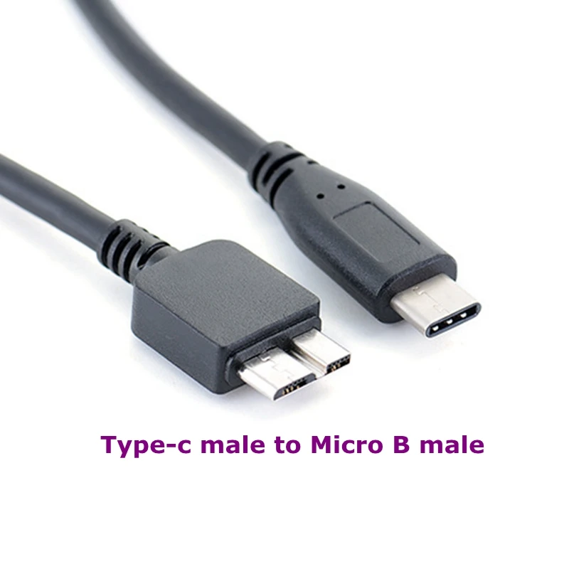 Cable USB-C a Micro USB – Datos Móvil Ordenador Cámara - imagen 5