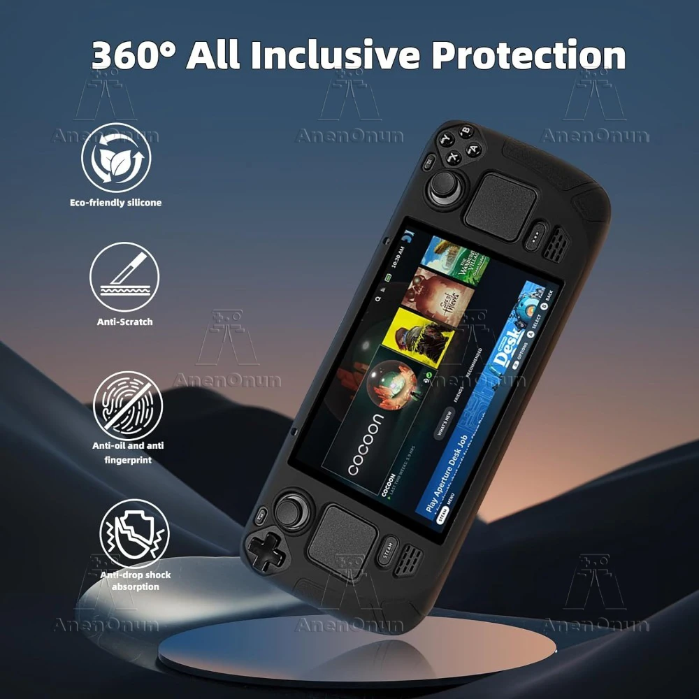 Funda protectora de silicone TPU para Steam Deck OLED
