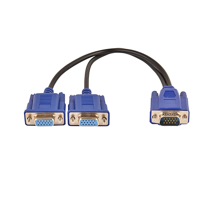 Cable Divisor VGA 1 a 2 – Duplicador Vídeo para Doble Monitor PC - imagen 4