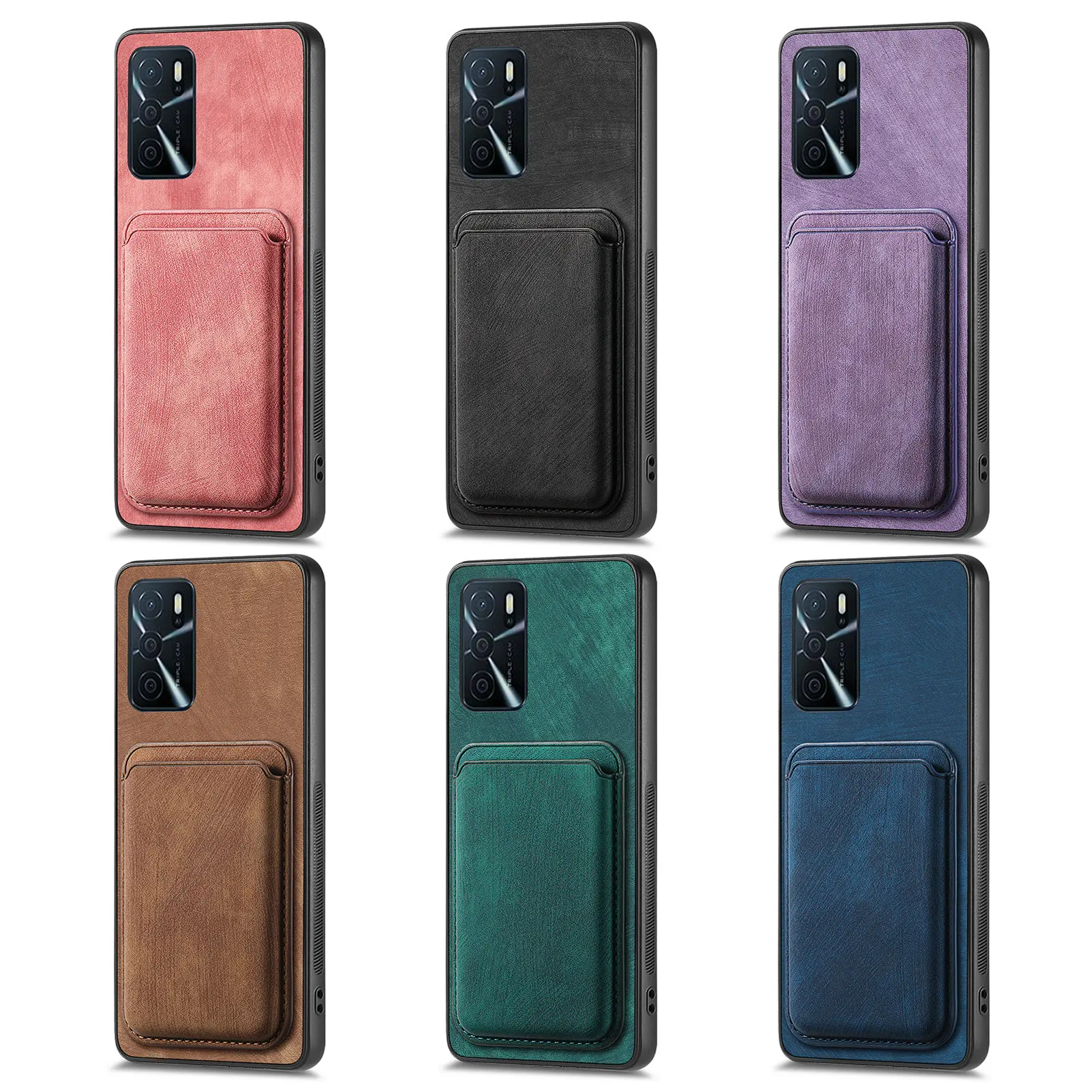 Funda Cuero OPPO A78 - Carga Inalámbrica 2 en 1 Vintage - imagen 5