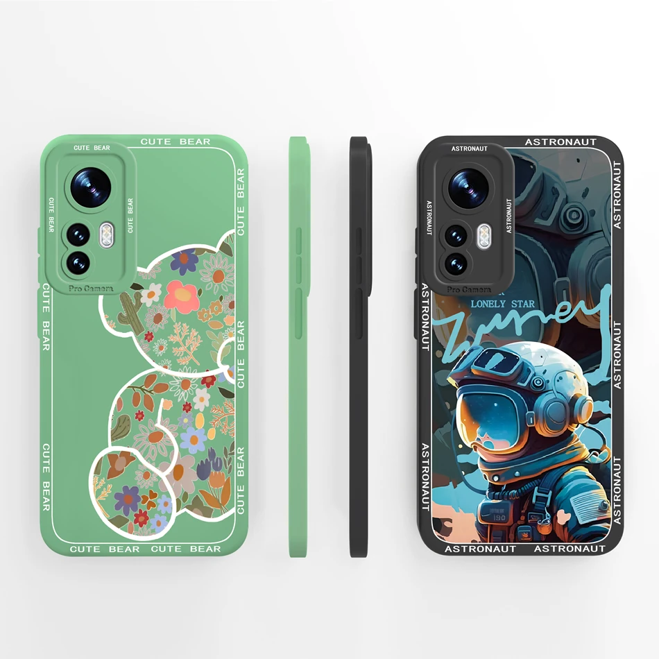 Xiaomi 12 Lite Funda Silicona Líquida – Estilo Mariposa - imagen 2
