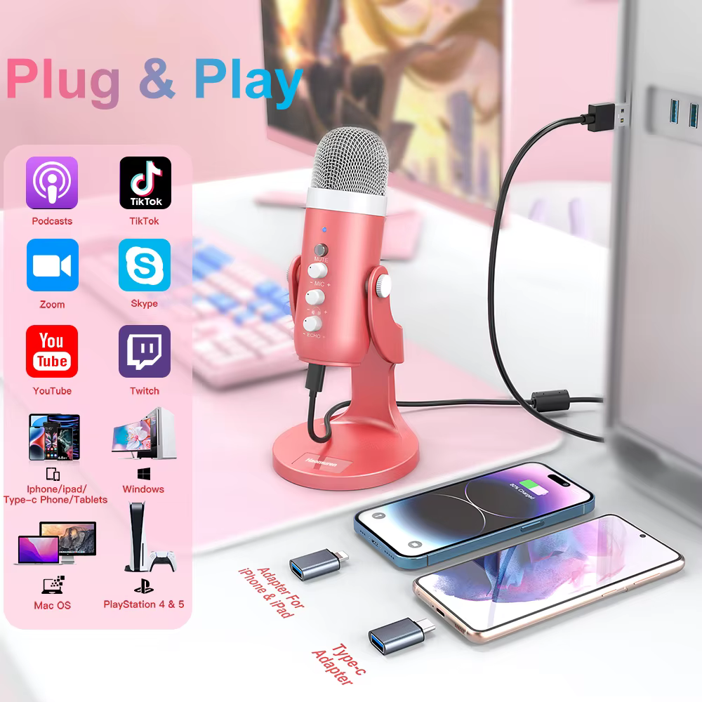 Conexión a móvil y PC