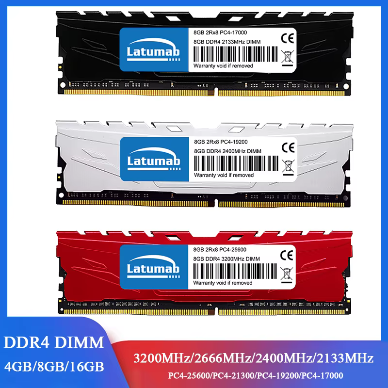 Memoria RAM DDR4 3200MHz Latumab DIMM para PC Gaming - imagen 2