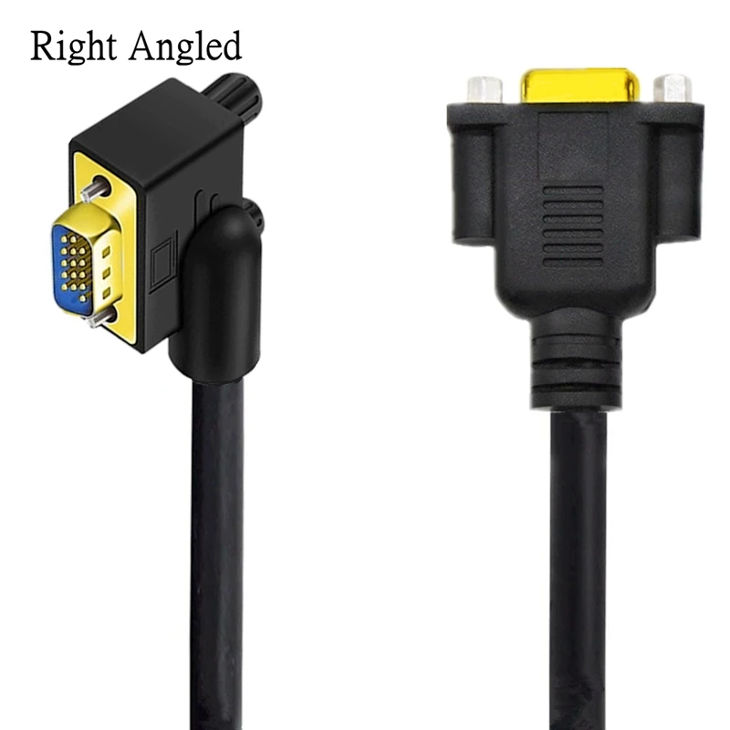 Cable Extensión VGA Macho Hembra – Codo 90 Grados Full HD - imagen 5