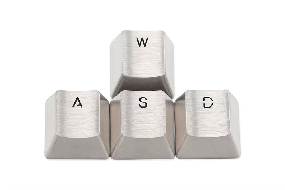 Keycap acero inoxidable perfil lateral