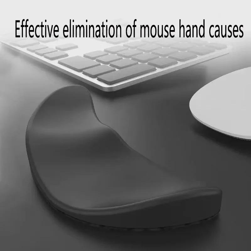Alfombrilla ergonómica de silicona para ratón con reposamuñecas de gel - imagen 2