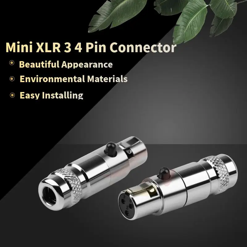 Conector XLR compacto