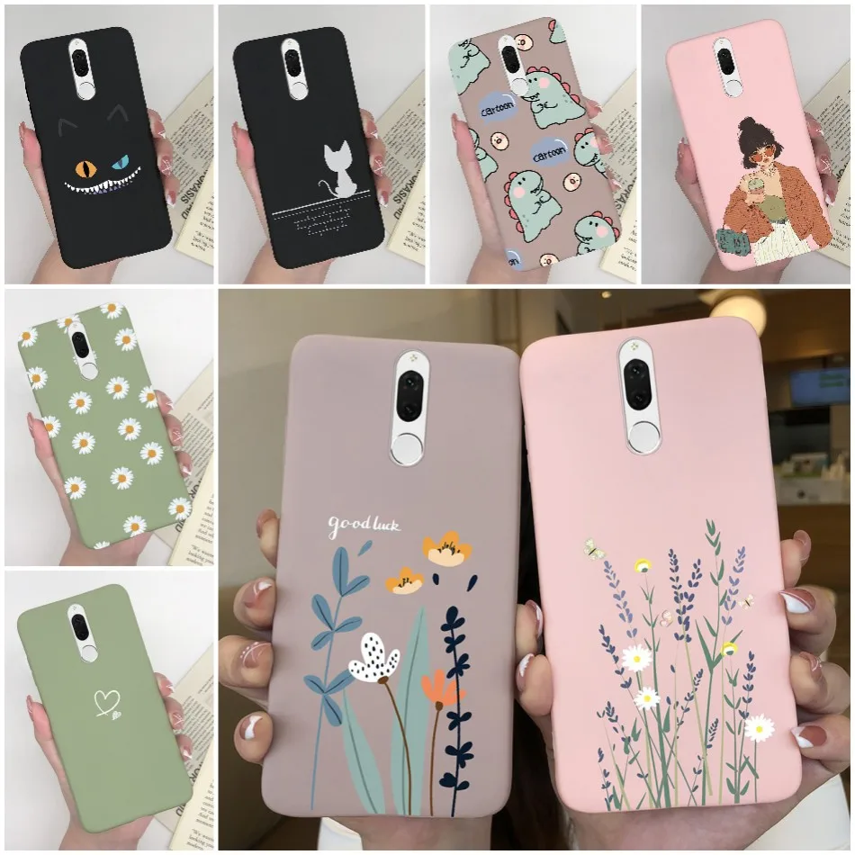 Huawei Nova 2i Funda Silicona Mate Caramelo Suave y Protectora