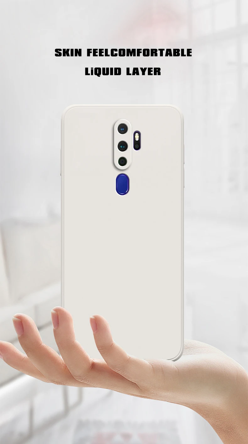 Vista frontal de la funda