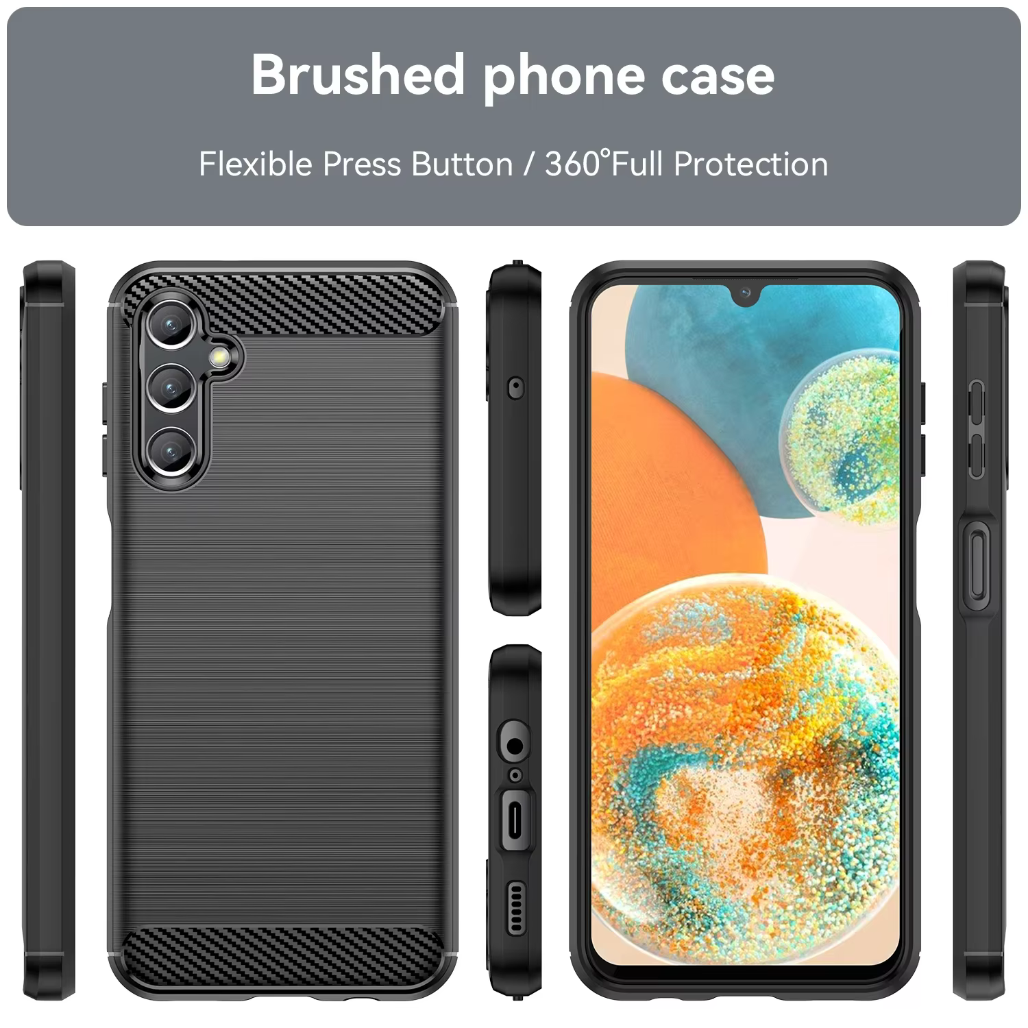 Funda TPU Samsung Galaxy – Fibra de Carbono Antigolpes - imagen 5