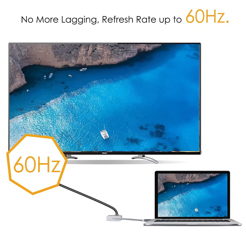 Adaptador USB-C a HDMI 4K 60Hz para MacBook y PC Portátil - imagen 3
