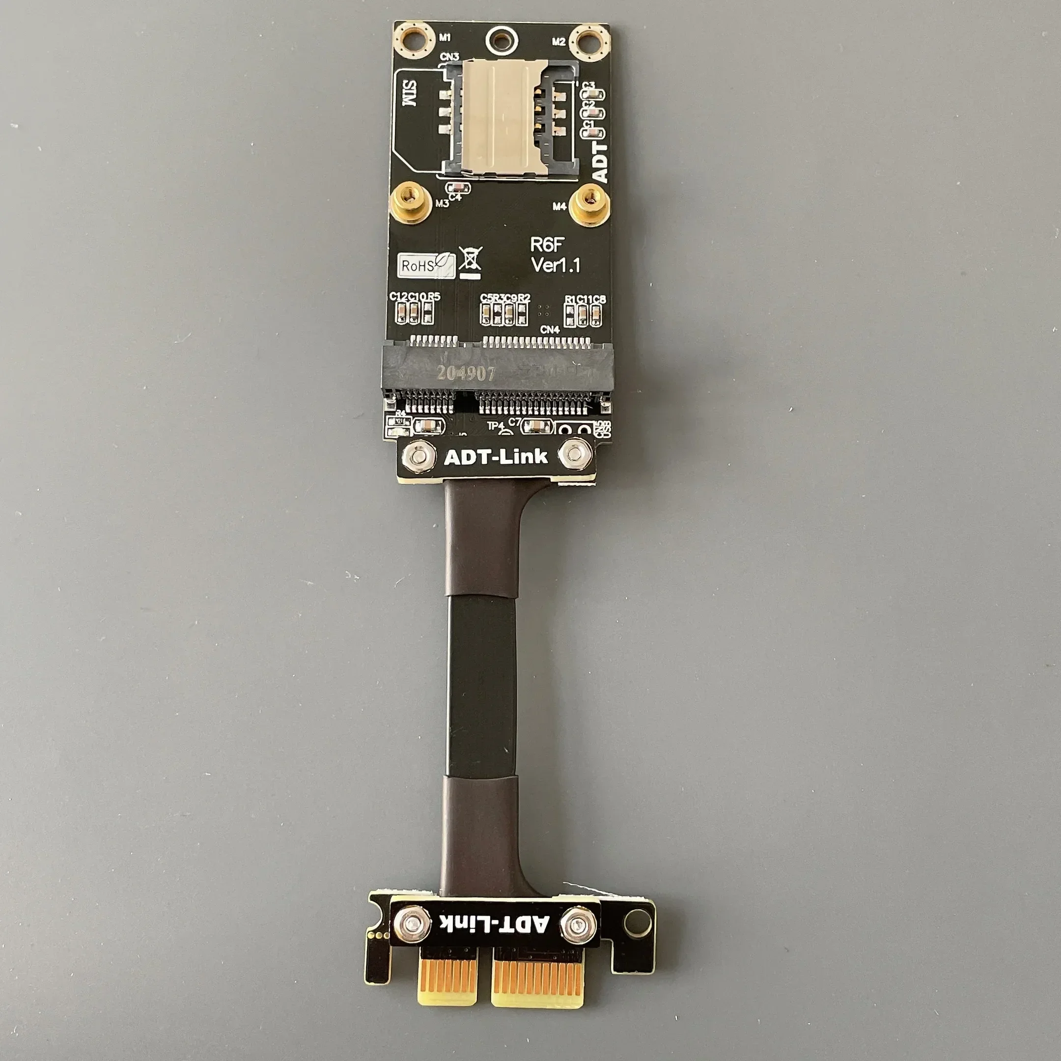 Adaptador PCIe x1 a M.2 NVMe – Expansión WiFi o Gráfica - imagen 5