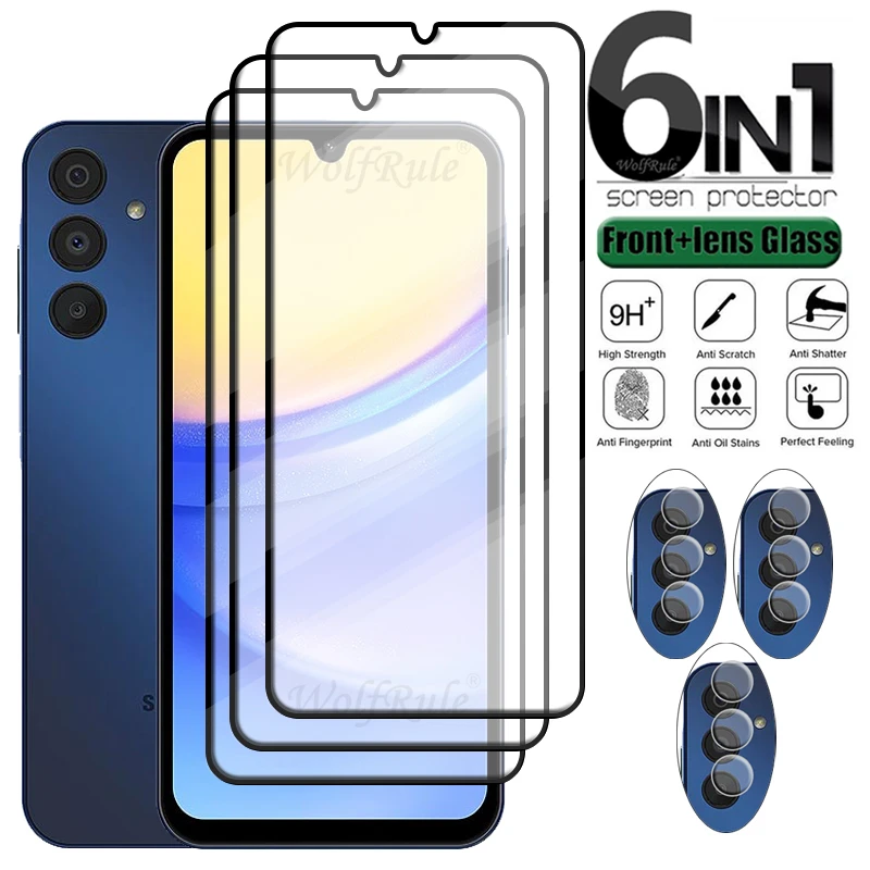 Vidrio Templado Samsung Galaxy A15 - Protector Pantalla Premium Antigolpes - imagen 3