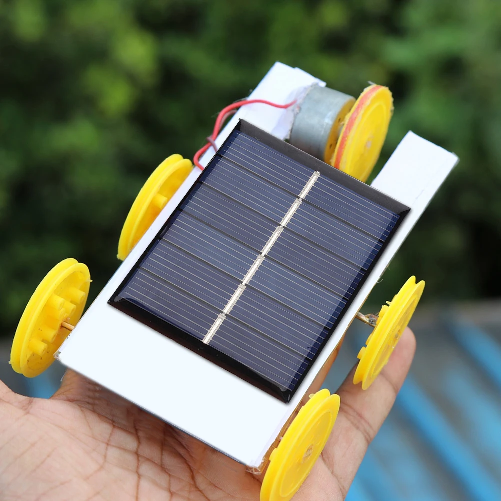 Mini Panel Solar Policristalino 3V con Cables para Proyectos DIY - imagen 5