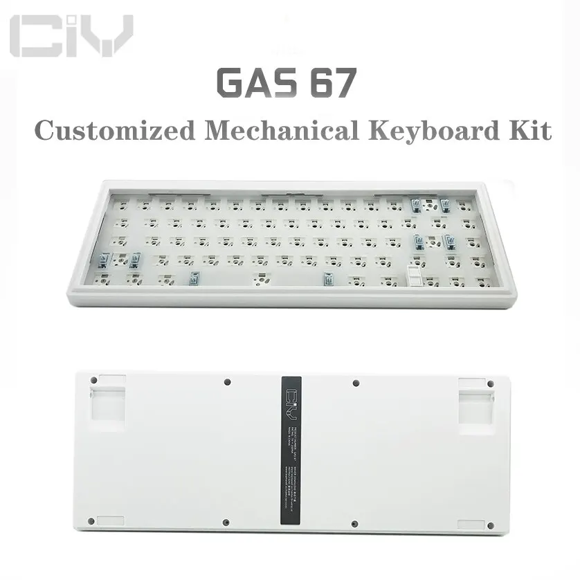 Kit de teclado ZUOYA 67 desmontado