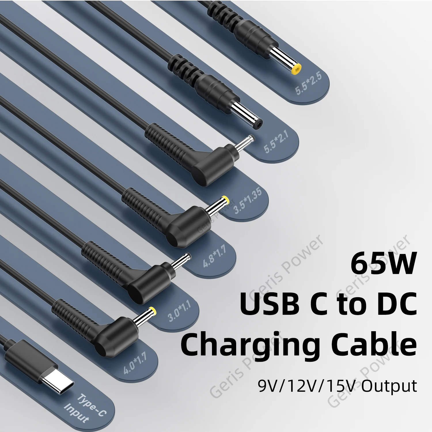 Cable adaptador USB tipo C PD con múltiples conectores