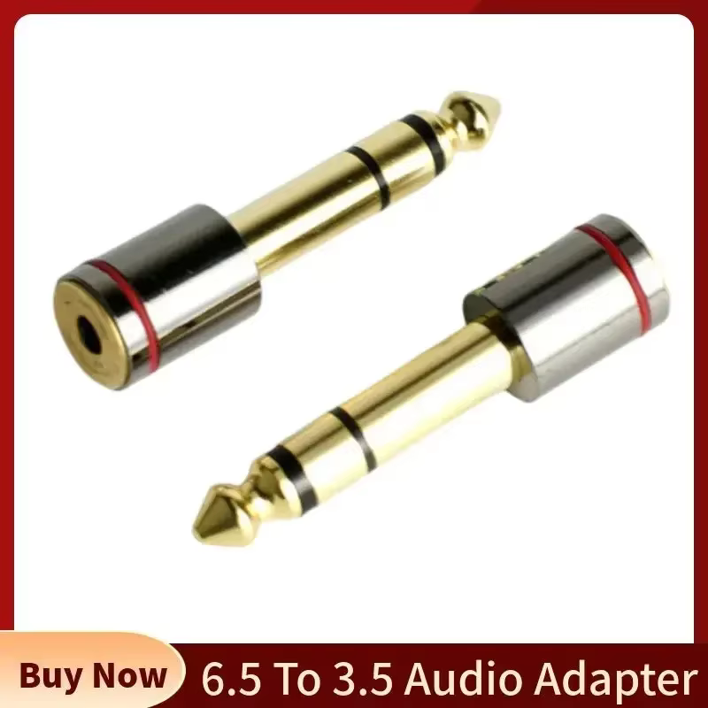 Adaptador Jack 6,5mm a 3,5mm Macho/Hembra para Auriculares y Micrófono - imagen 5
