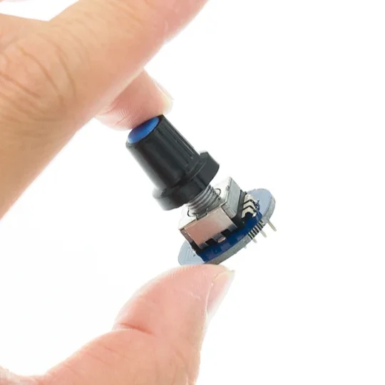Codificador Rotativo EC11 para Arduino – Módulo Encoder con Perilla - imagen 4