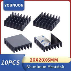 YOUNUON Disipador de Calor Aluminio Negro – Soporte CPU