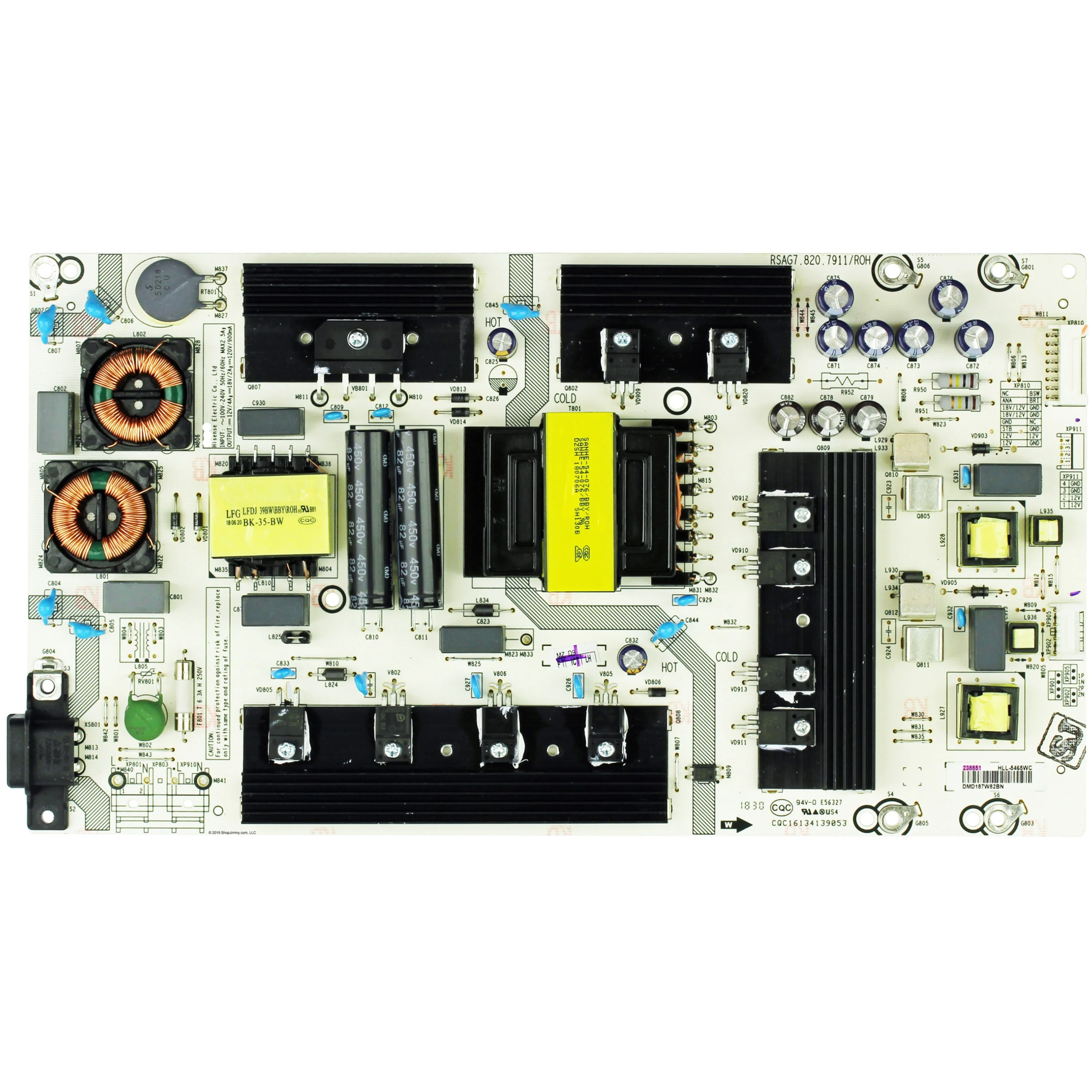 ROH Placa LED Original para TV 65H6E 65R6E 65H6080E - imagen 4