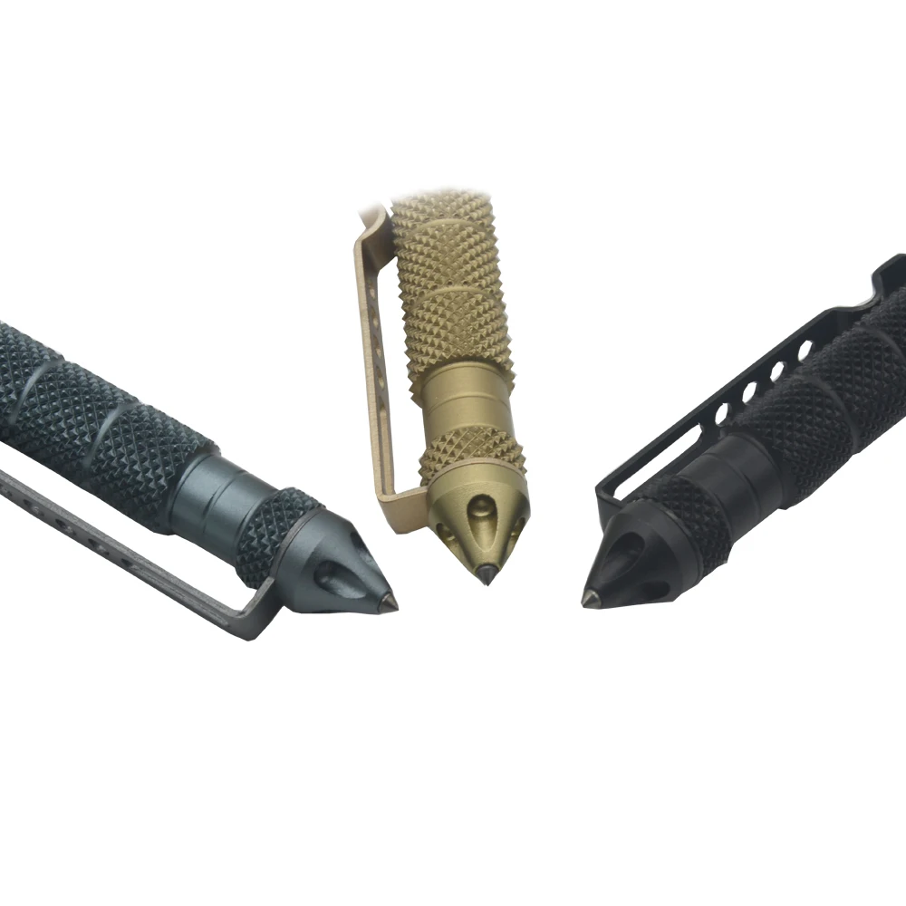 Bolígrafo Táctico de Aluminio Antideslizante con Punta de Tungsteno - imagen 2