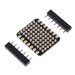 Matriz LED RGB WS2812B compatible con QT Py y Seeed XIAO