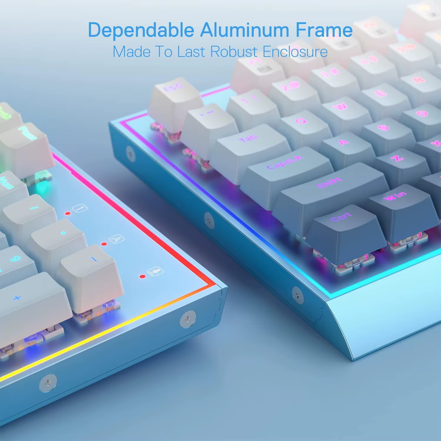 Teclado Mecánico Redragon K654 RGB Hot-Swap 104 Teclas - imagen 5