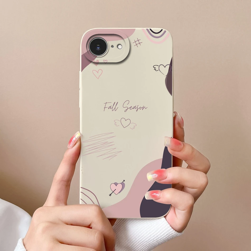 Funda Silicona Líquida iPhone SE 2025 – Diseño Mariposa Suave - imagen 2