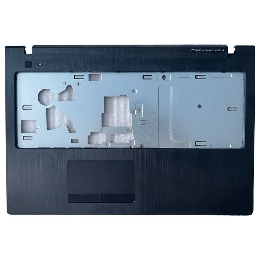 Vista frontal de la cubierta del reposamanos compatible con Lenovo G500S