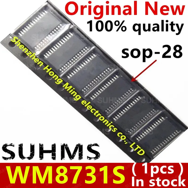 Chip WM8731SEDS encapsulado SOP-28