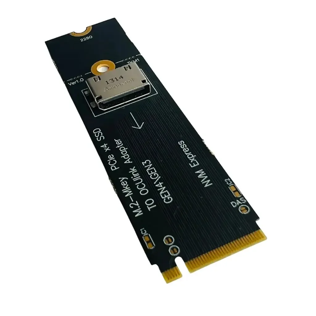 Adaptador Oculink SFF-8612 M.2 M-Key a U.2 NVMe PCIe Gen4/Gen3 - imagen 2