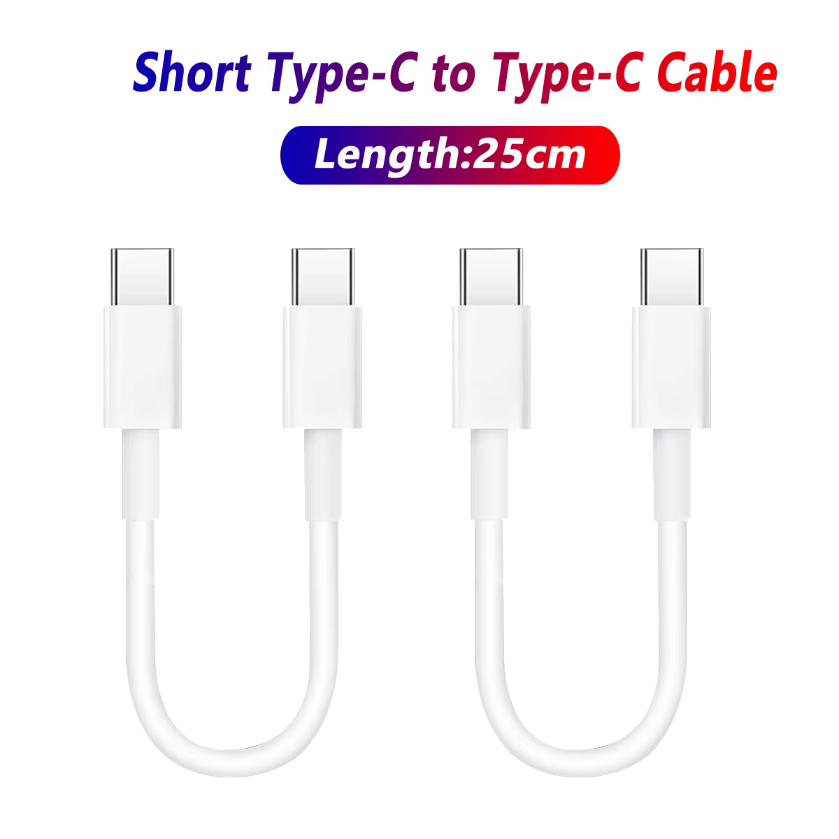 Cable ultracorto tipo CMCGILLON 25cm vista frontal