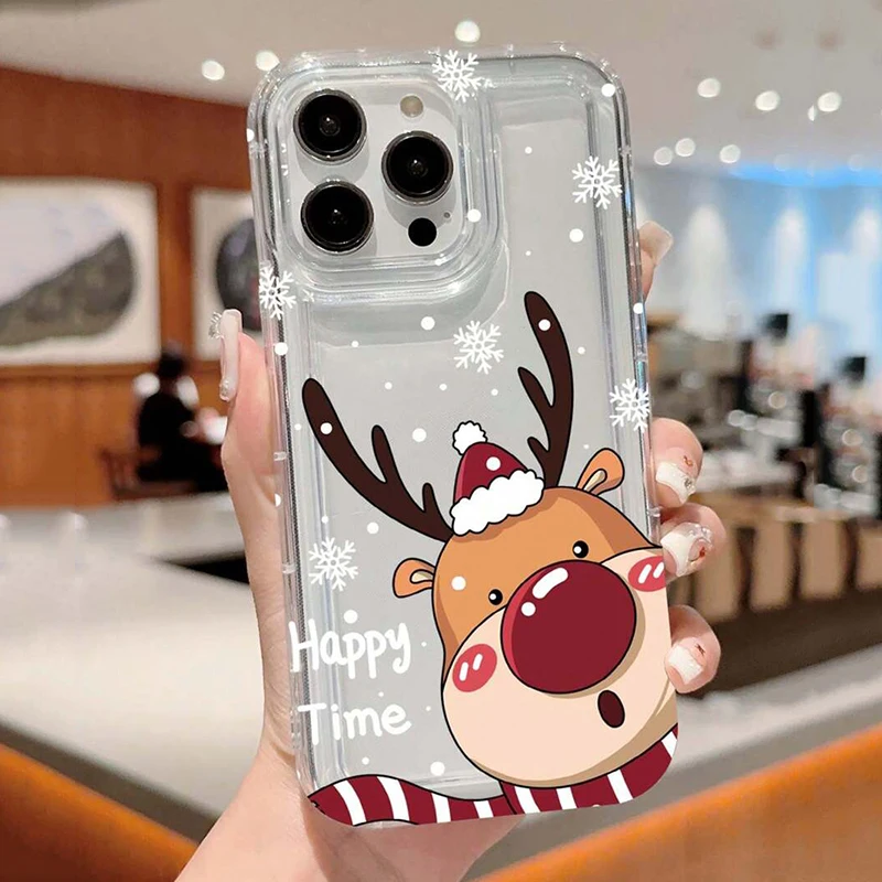Funda Navideña iPhone 16/15 Pro Max/14/13/12/11/XS/X/XR/7/8 Plus - imagen 2