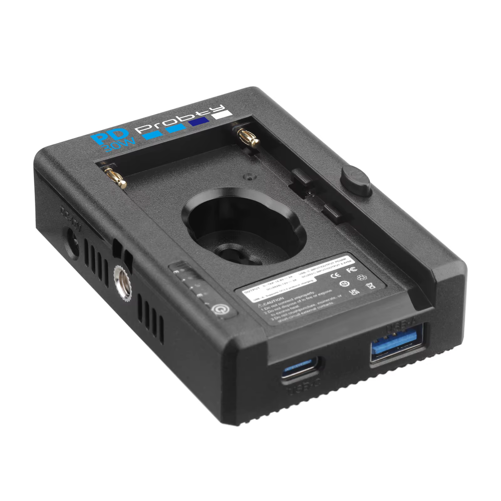 Adaptador Batería NP-F PD 30 W con Zapata Fría y Rosca 1/4 para Cámara - imagen 5