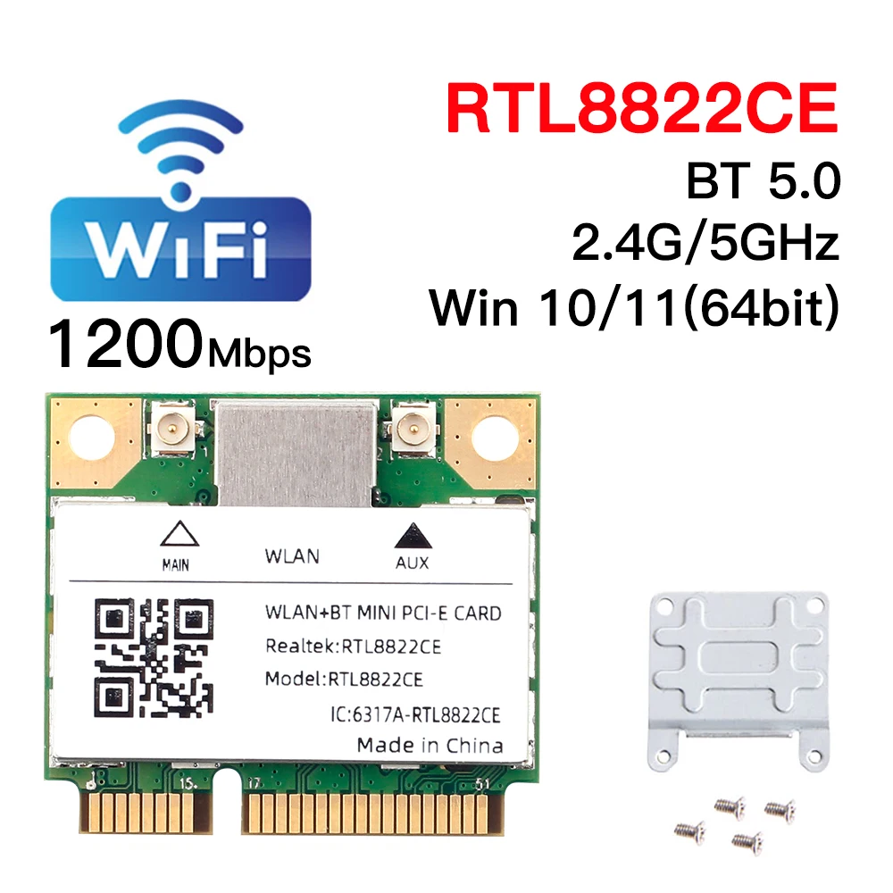Tarjeta WiFi DERAPID en uso