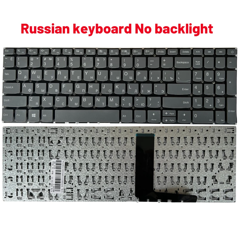 Teclado compatible con Lenovo IdeaPad negro