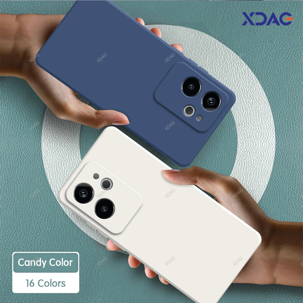 Funda Silicona Realme GT 6 5G – Borde Recto Antigolpes
