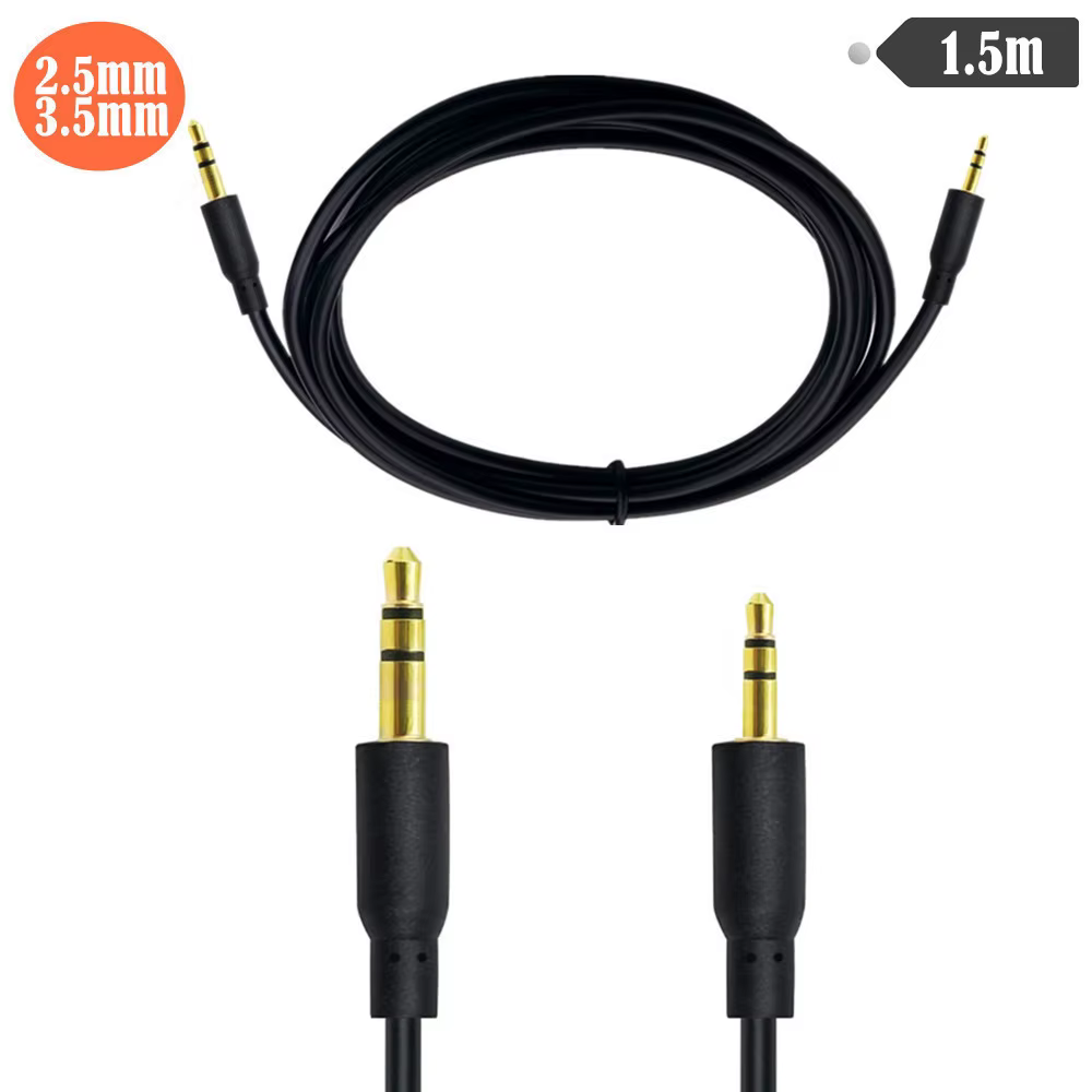 Cable Aux 2.5mm a 3.5mm – Adaptador Audio para Auriculares - imagen 3
