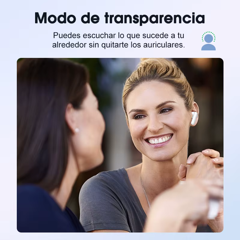 QCY T13 ANC Auriculares Inalámbricos Bluetooth 5.3 ENC Manos Libres - imagen 3
