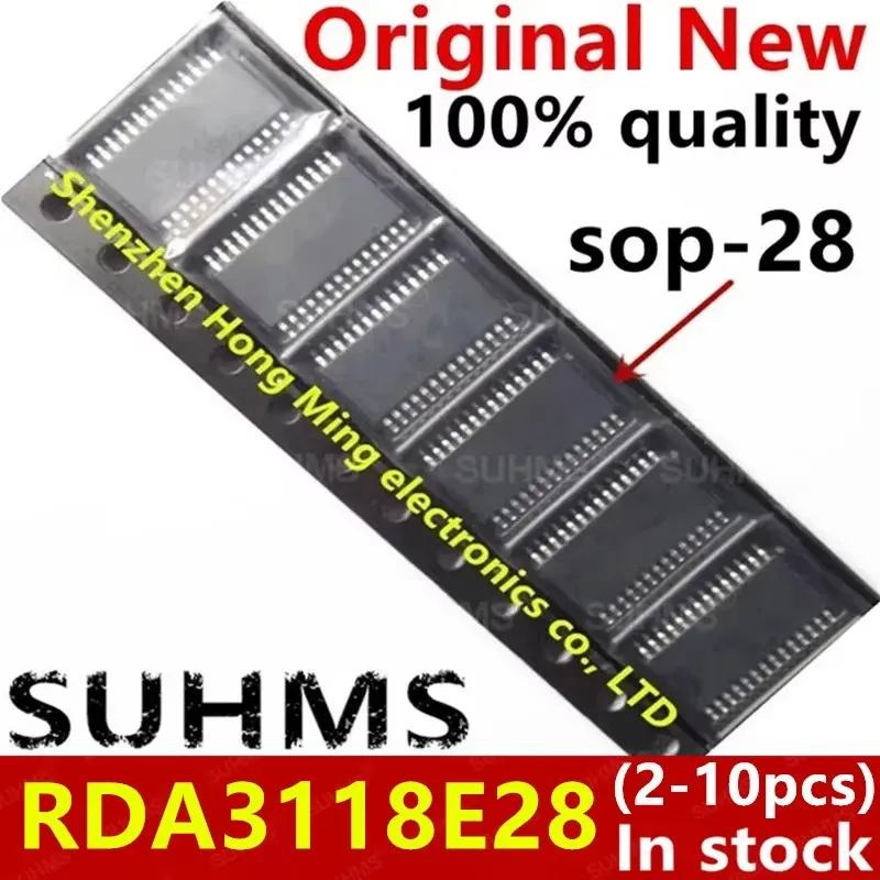 Conjunto de chips RDA3118E28 SOP-28 SUHMS